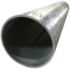 Steel-Shop 24 Steel Pipe Galvanised round tube zinc plated design Pipe Galvanised