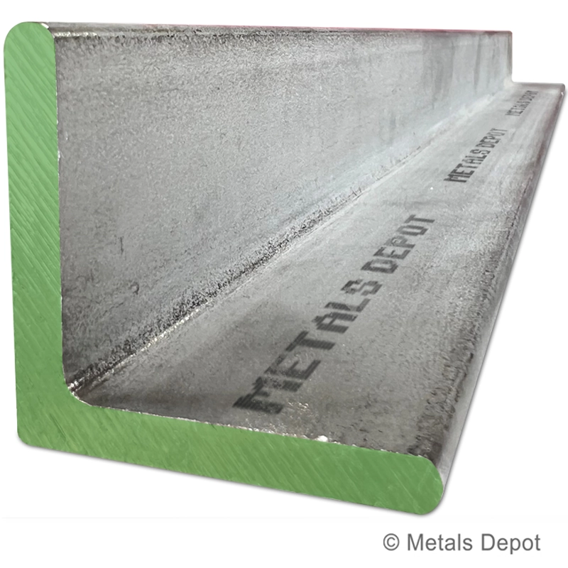 3.5" X 3.5" X 1/4" Steel Angle Iron - 12 Inch Piece For DIY, Repair & Construction