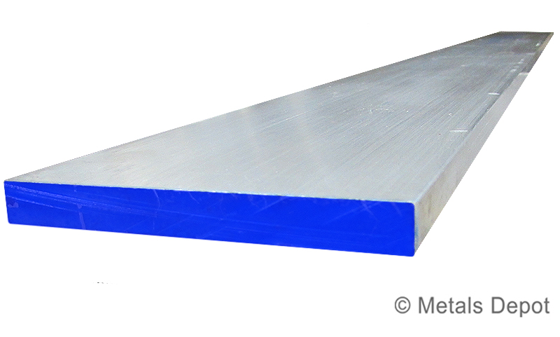 1/4" x 1-1/2" Aluminum Flat Bar T6511 Mill Stock 0.25" 4" Length 6061 Plate 