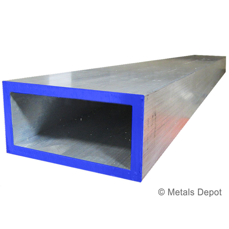 Aluminium Rectangular Tube Box Section Length 2000 mm 2500 mm 5000 mm