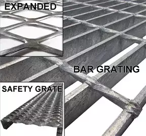 Galvanized Grating & Expanded Metal