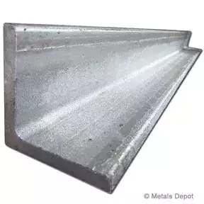 A36 Steel Angle Iron 2x2x6 Feet - 1/4 Inch Thick Hot Rolled For DIY Projects & Fabrication