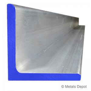 1/4" Aluminum Angle 2" x 2" x 60" long Architectural 6063 Mill Finish 