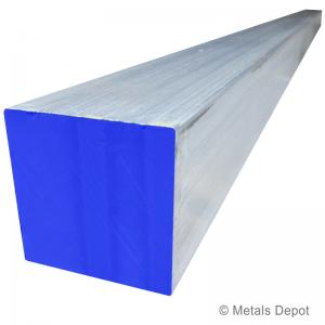 1pcs 6061 T6 Aluminum Square Tube 50mm x 50mm x 5mm Wall x500mm long #VZSH