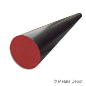 RMP Cold Rolled 1018 Round Bar 12 Inch Length 1-1/8 Inch Diameter Mill Finish