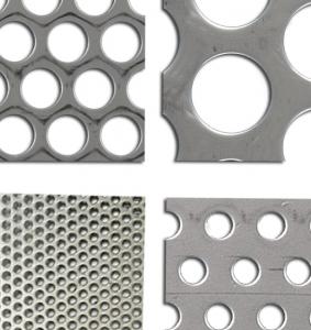 Industrial Stainless Steel Perforated Mesh 3-1/2 Corner Kitchen