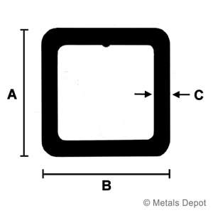 304 Stainless Steel Square Tube