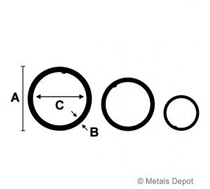 round steel tube welded