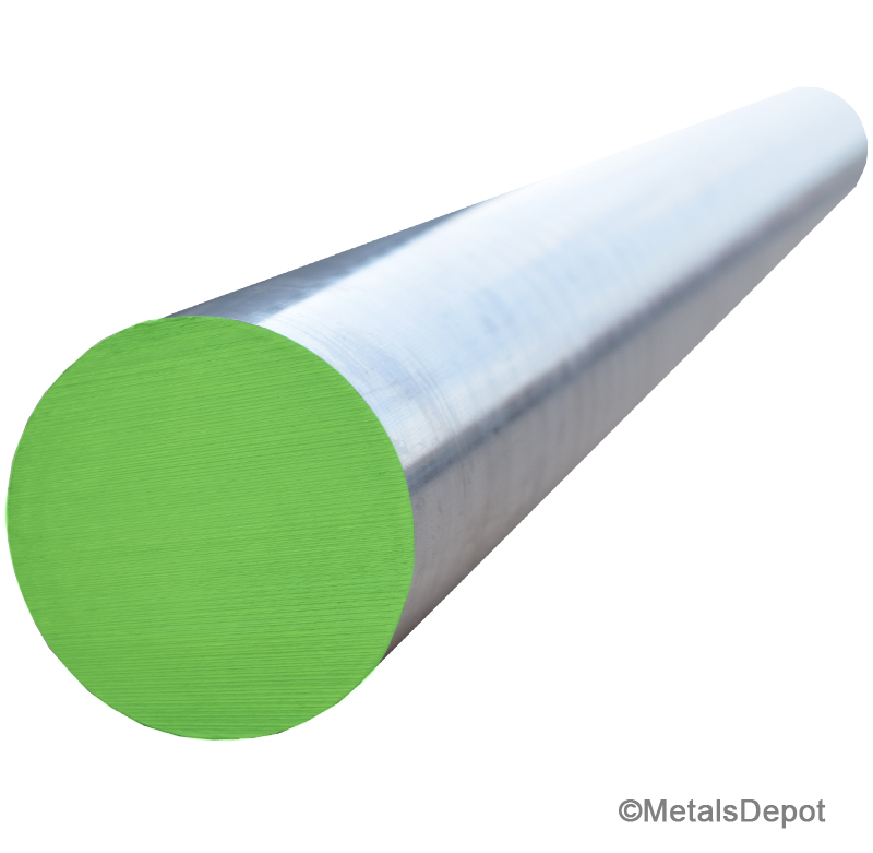 AMS 5648 Unpolished Mill Annealed 24 Length 0.75 Diameter Finish 316 Stainless Steel Round Rod