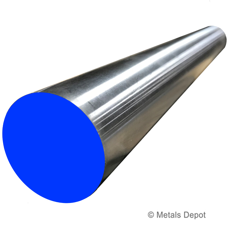 2 inch D2 DCF Tool Steel Round Rod x 18 inches 2.000