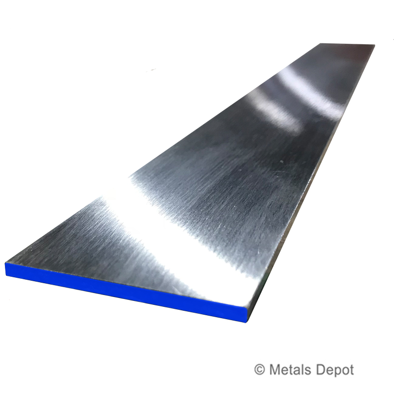 1-1/4 Width Precision Tolerance 18 Length Air Hardened/Annealed/Precision Ground A2 Tool Steel Rectangular Bar ASTM A681 1/8 Thickness 