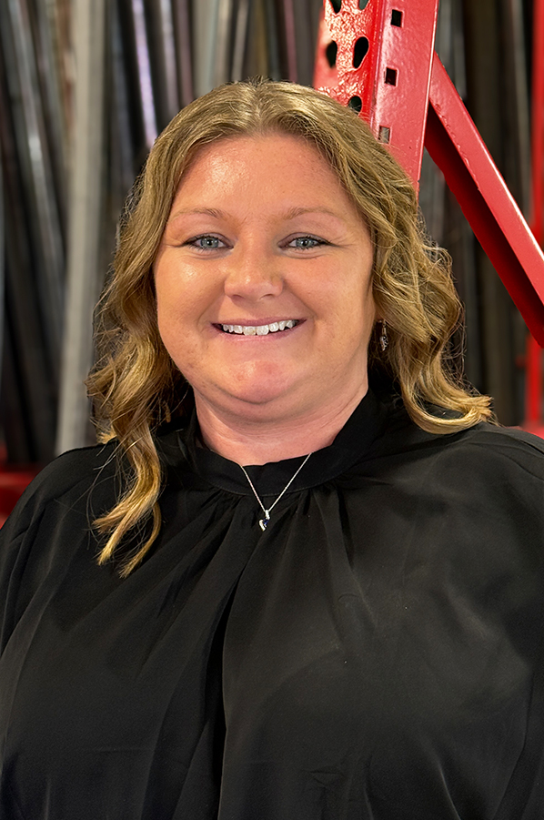 a woman smiling at the camera