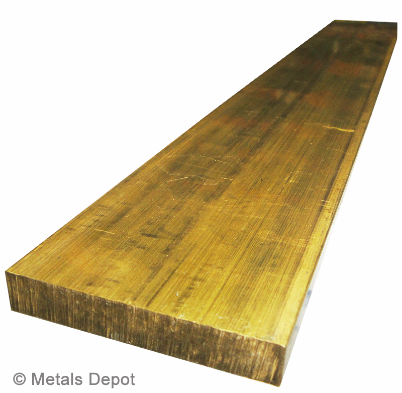 Brass CuZn 39Pb3 Flat Flat Bar Flat Material 40x8 mm MS58 CHOOSE LENGTH * 