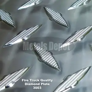 Fire Truck Quality 3003 Diamond Plate