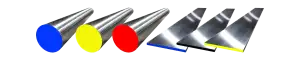 Collage of the various tool steel products.