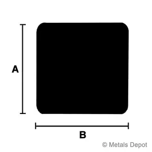 Aluminum Square Bar - 6061