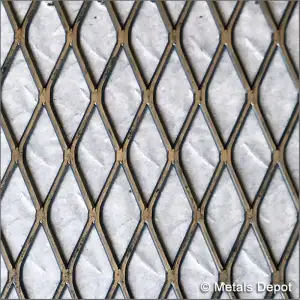 Steel Flattened Expanded Metal