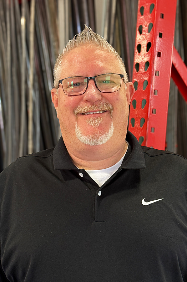 a man wearing glasses