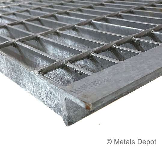 Metals Depot®  Steel Driveway Drain Grate - 1-1/2 x 8 inch