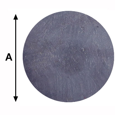 1" Steel Plate Round Circle Disc 4" Diameter A36 Steel