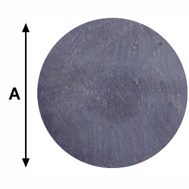 1 thick - Steel Circle Plate